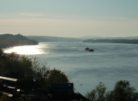 Blick auf die Donau bei Smederovo Donau 2012