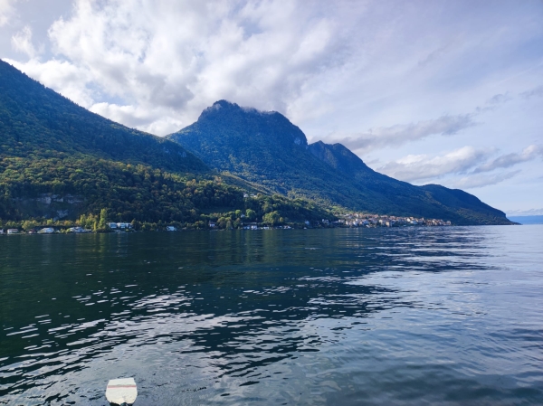 Genfer See Berge an der Kste 2023