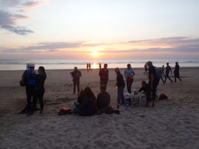 Abendessen am Strand der Nordsee Blog 2017