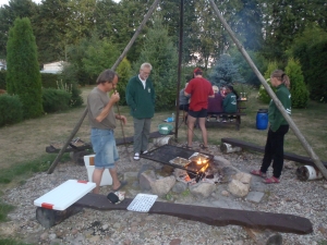 Abendessen an der Biebzra 2015 Abendessen an der Biebzra 2015