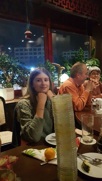 Abendessen im Panda Restaurant Messe 2019