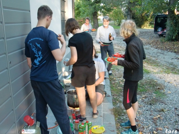 Abendessen in San Nazzaro Po 2017