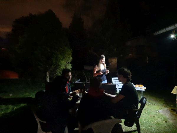 Abendliches Grillen Tag der offenen Tr 2022