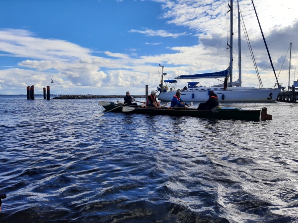 Abfahrt von Kloster Hiddensee 2020