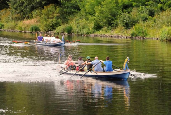 Action beim Drachenbootcup 2012