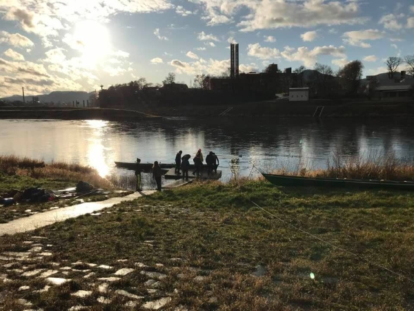 Ankunft Decin bei Sonne 2019