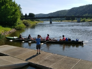 Anlegen Bodenwerder Weser 2018