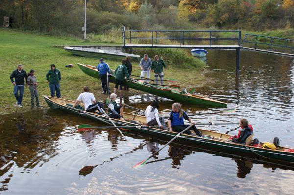 Anlegen Orlik Moldau 2010