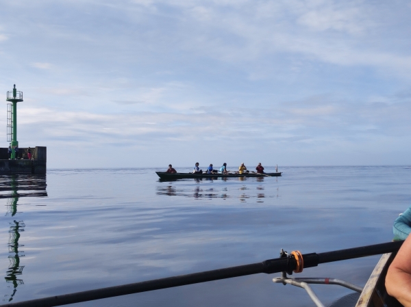 Auf der Ostsee Mndung der Dzwinow 2024