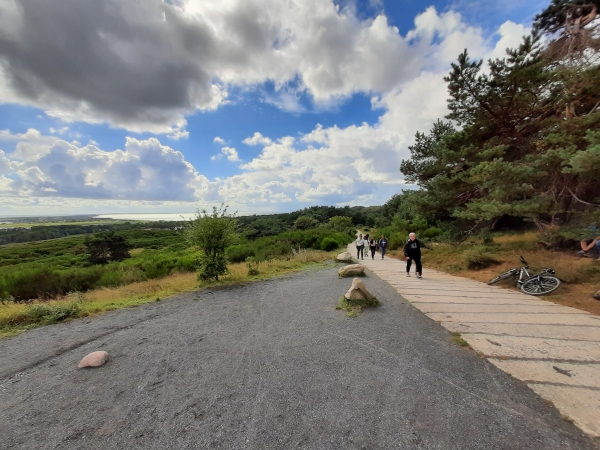 Aufstieg zum Leuchtturm von Hiddensee 2020