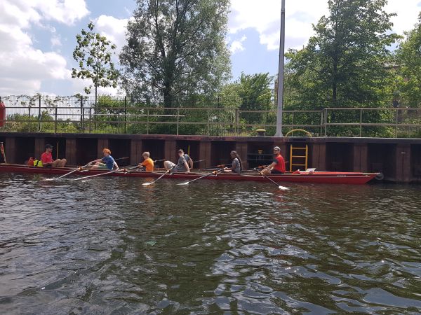 Baumgarten C5x+ in der Schleuse Charlottenburg 2019