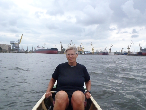 Bente im Hafen Danzig 2013