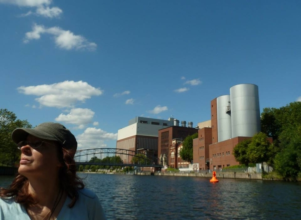 Bettina Ruderboot in Charlottenburg Spree 2013