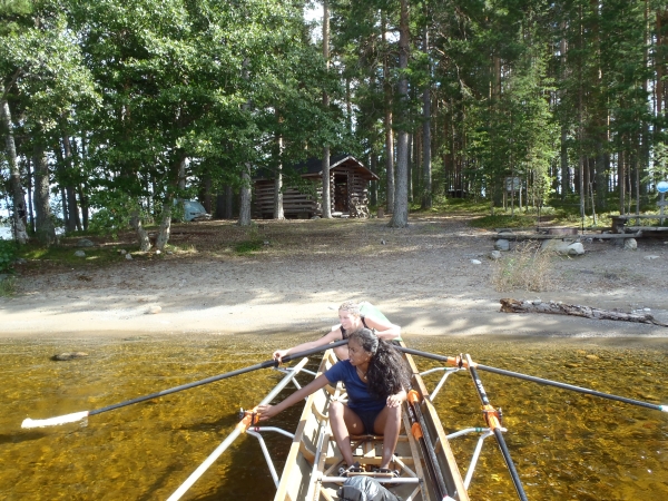 Biwak Insel Hietasaari Finnland 2016