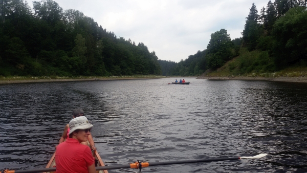 Bleilochtalsperre Ruderboote 2017