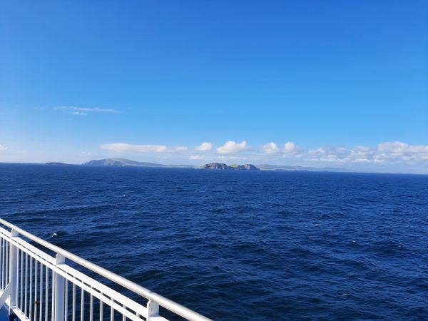 Blick auf die Shetland Inseln 2022