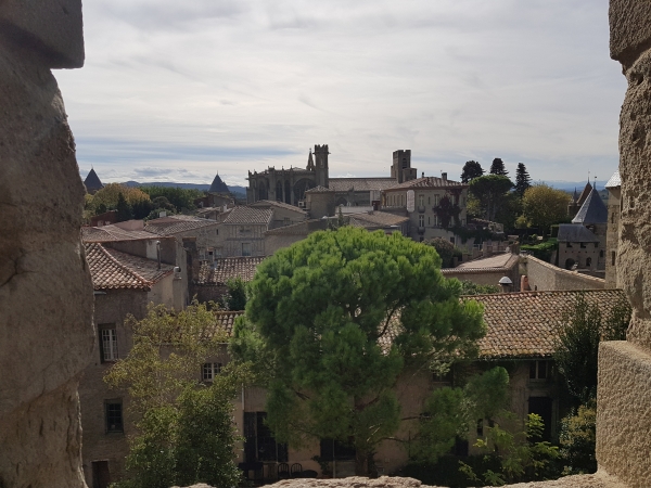 Blick ueber Carcasonne Midi 2018