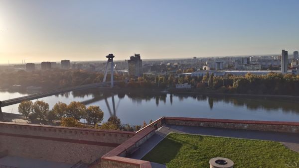 Blick von der Burg in Bratislava 2021