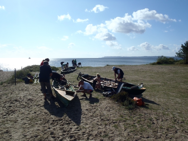 Boote aufriggern in Mukran Rgen 2014