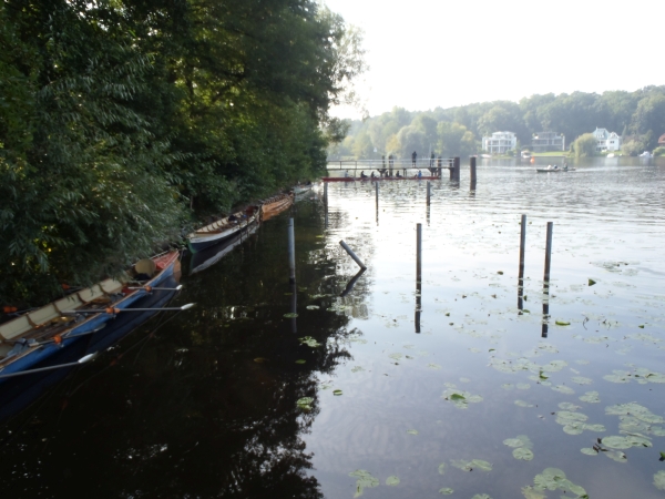 Boote beim Schuelerrudern 2015