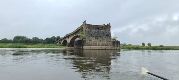 Brueckenruine Oder 2021