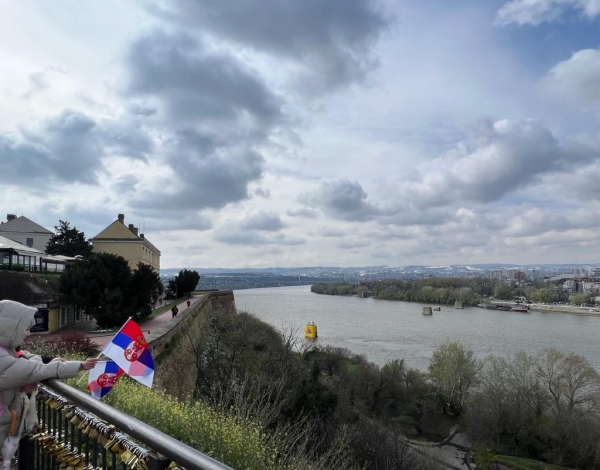 Burg von Novi Sad DOnau 2023