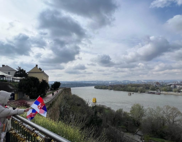 Burg von Novi Sad DOnau 2023