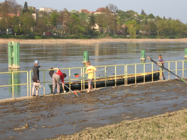 Crossen Rest des Hochwassers O09