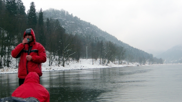 Dauerregen Elbsandsteingebirge Decin 2012