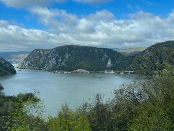 Donau Canyon von oben 2023
