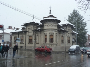 Drobeta Turnu Severin Sightseeing im Schnee Donau 2013