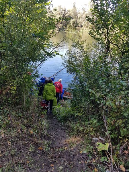 Einsatzstelle Thionville Schleusenkanal Mosel 2019