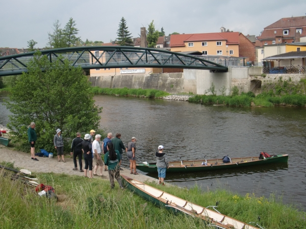 Einsetzstelle Camburg Saale 2018