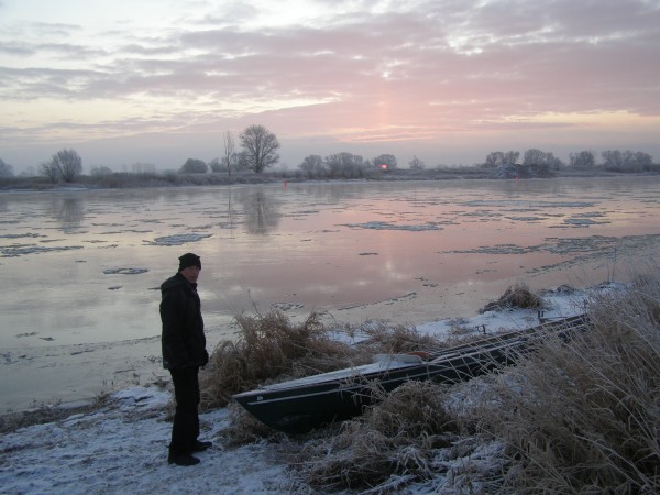 Eisgang auf der Elbe 0809