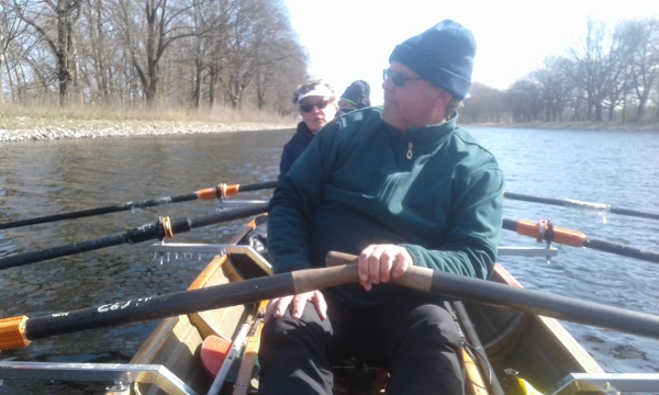 Eiszapfen auf dem Sacrow Paretzer Kanal 2018