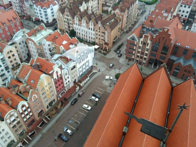 Elblag von oben 2017