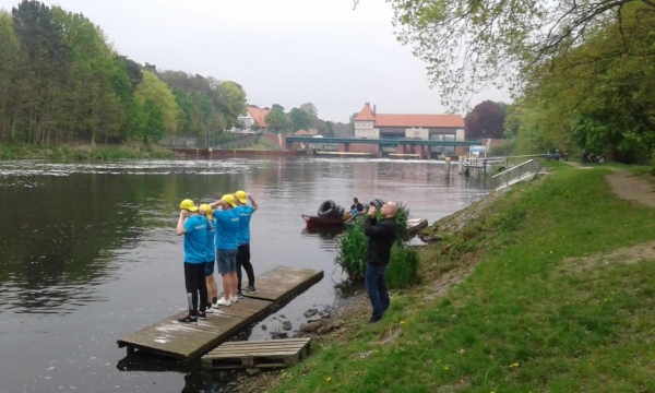 FDP Team beim Drachenboot Rudercup 2017