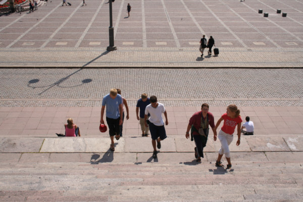 Finnland 2005 - helsinki treppe (196)