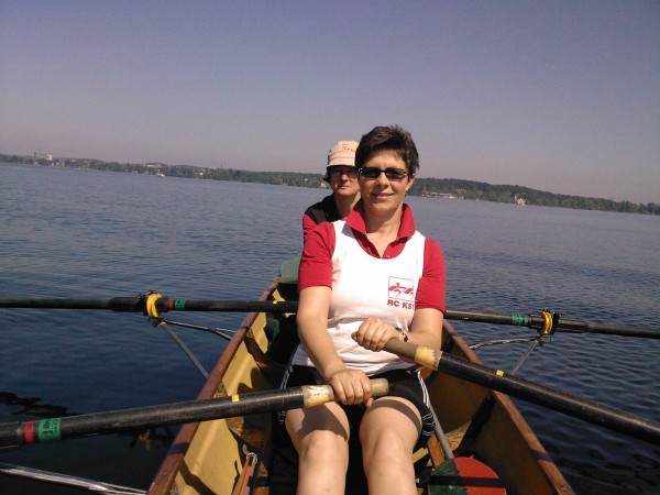 Frauen Ruderboot Bodensee 09