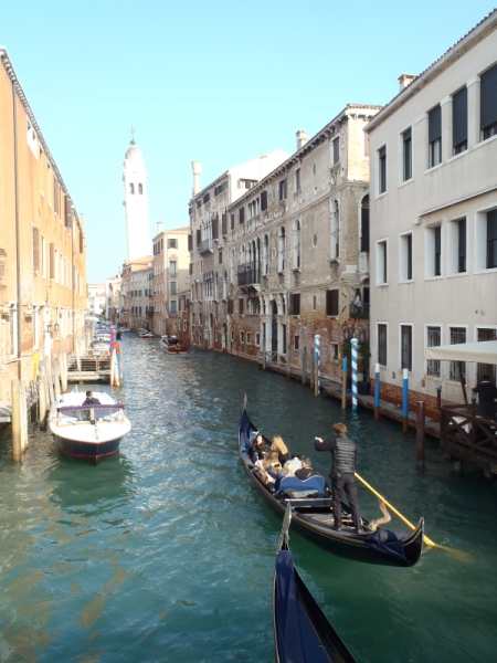 Gondeln in Venedig 2017