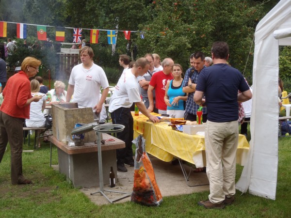 Grillstand Drachenbootcup 2011