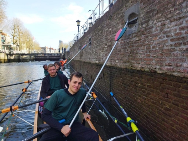 Gruppenfoto Ruderer Hart van Holland 2023