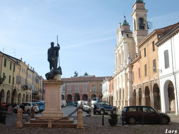 Guastalla Marktplatz Po 2017