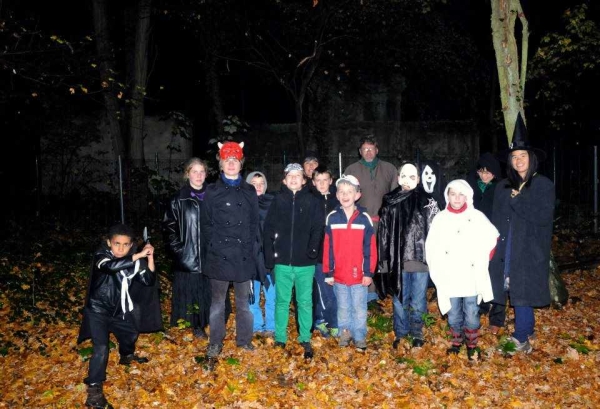 Halloween auf dem Friedhof 2012