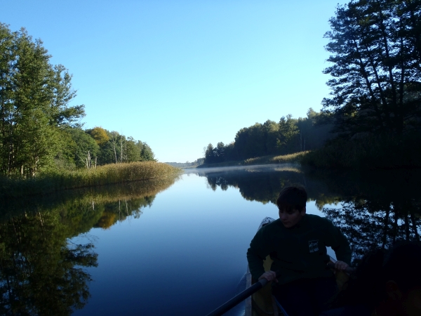 Hannes auf der Havel bi Burgwall 2015