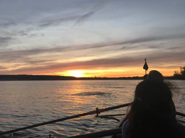 Havelkanal Marathon 2019 Sonnenaufgang auf der Havel