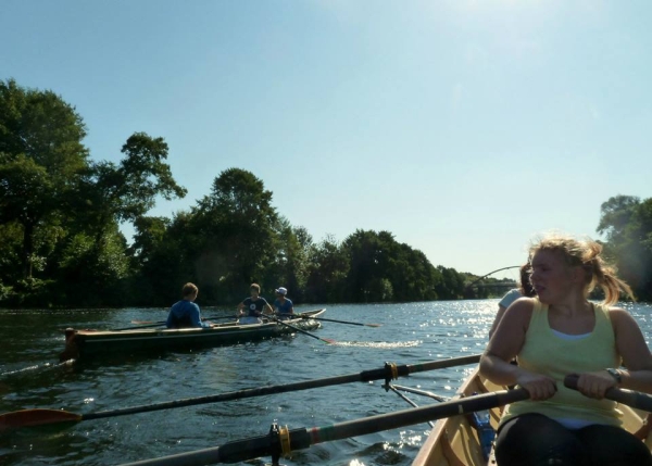 Hohenzollernkanal ruderboote 2013