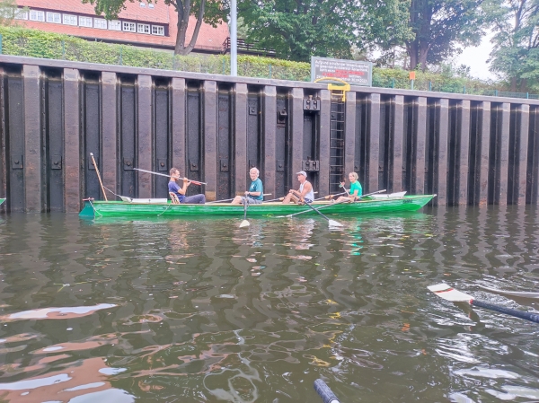 Inrigger Machnower Schleuse Spreewald 2023