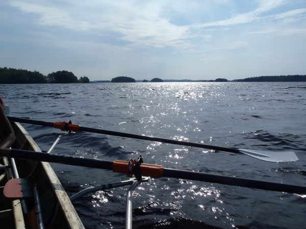 Inselgruppen Saimaa finnland 2016