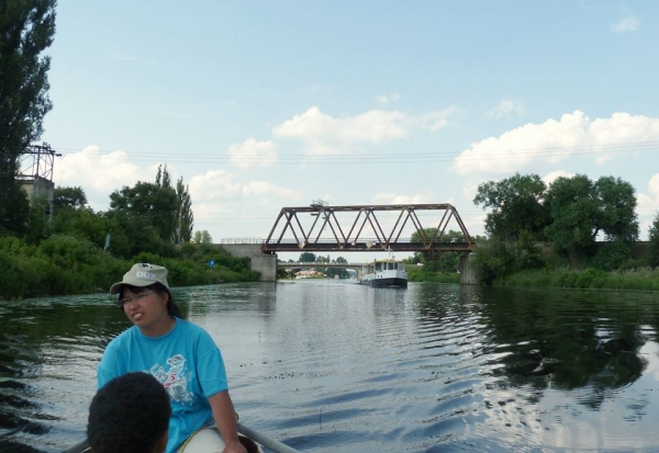 Kanal nach Warschau Bug 2013